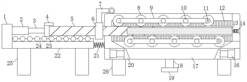 An automatic equipment for removing scale from seamless steel pipes instead of pickling