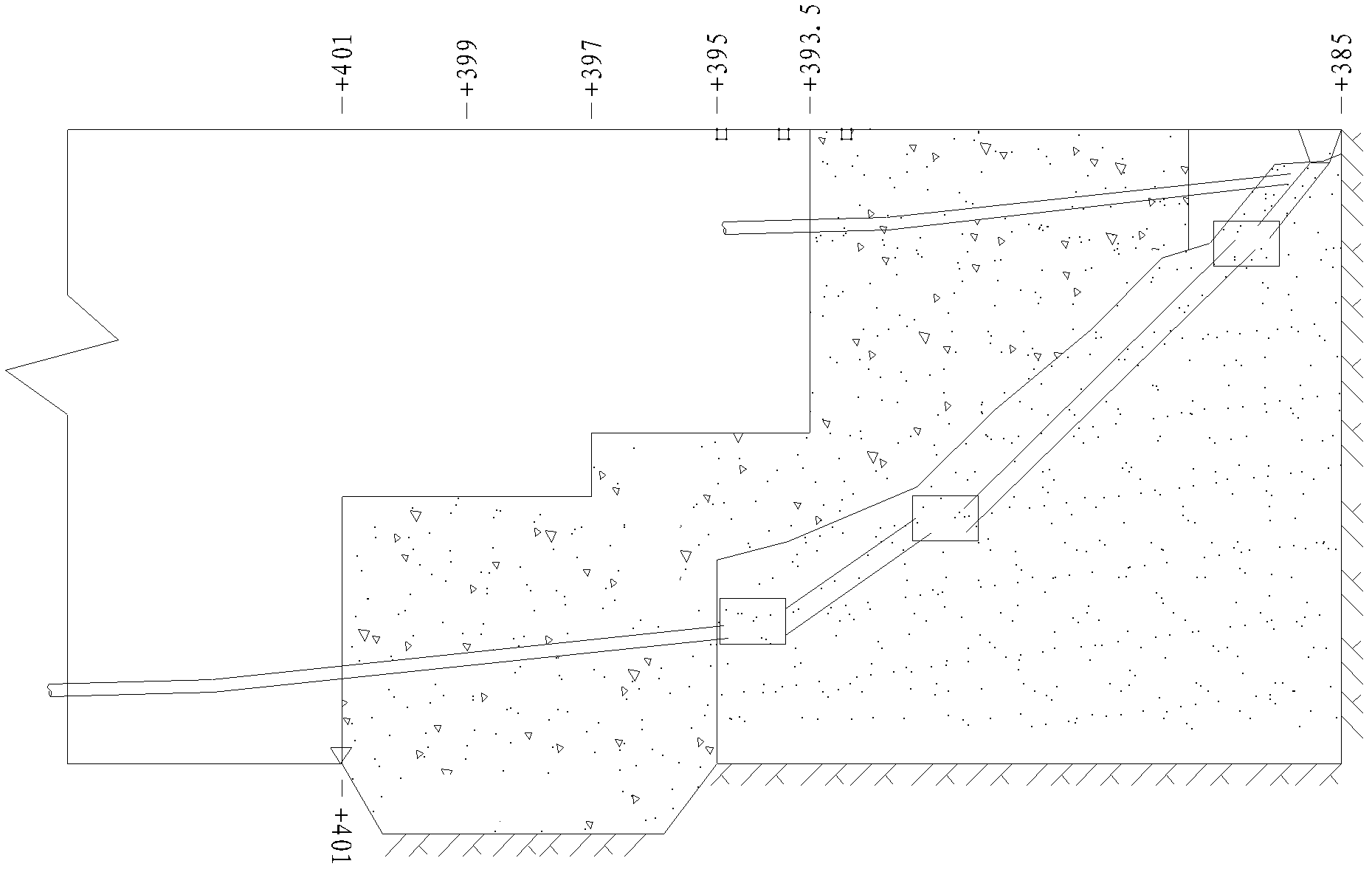 Method for performing curtain grouting construction on tunnel by water rich fault influence zone