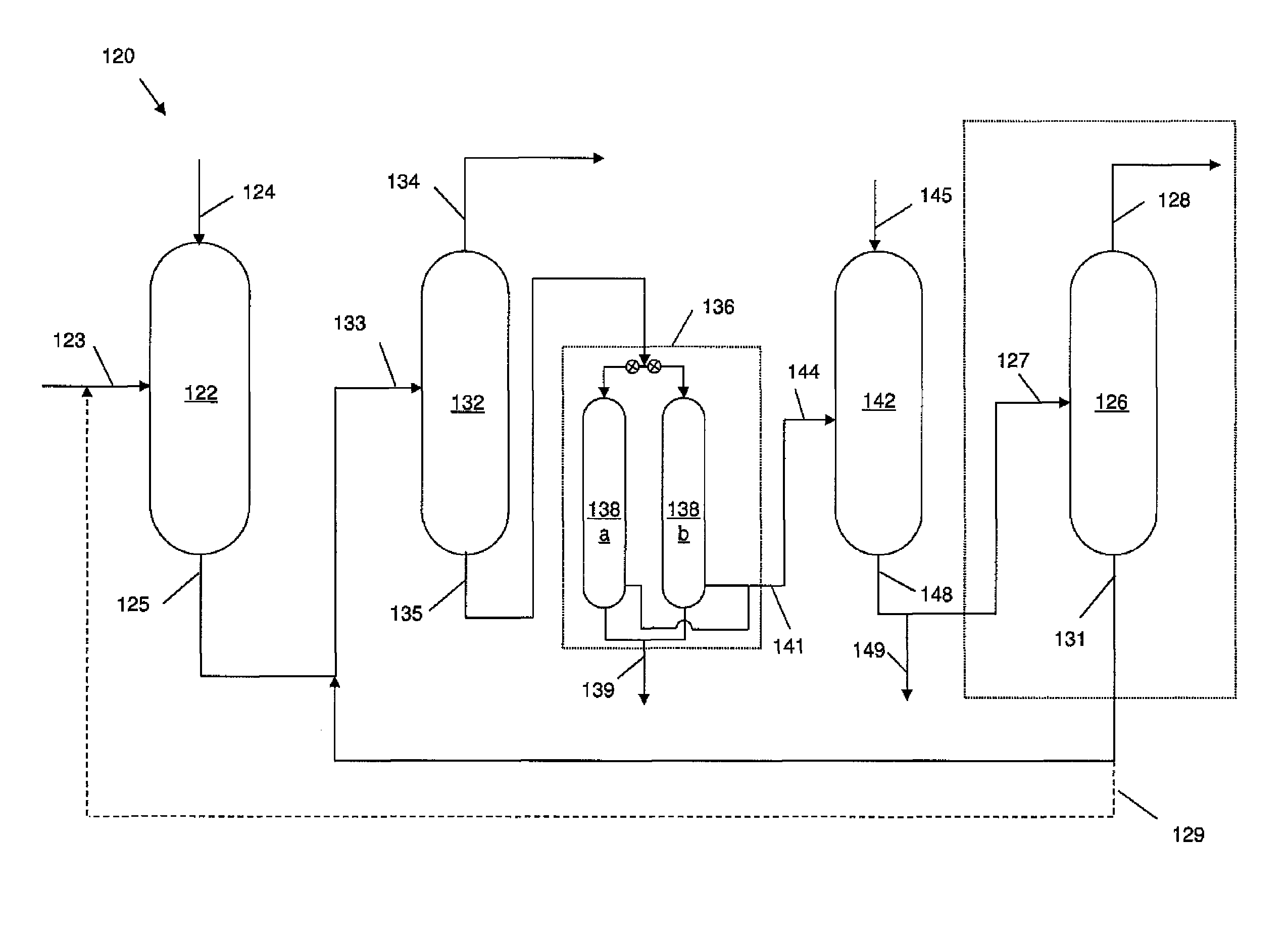 Integrated hydrotreating and isomerization process with aromatic separation