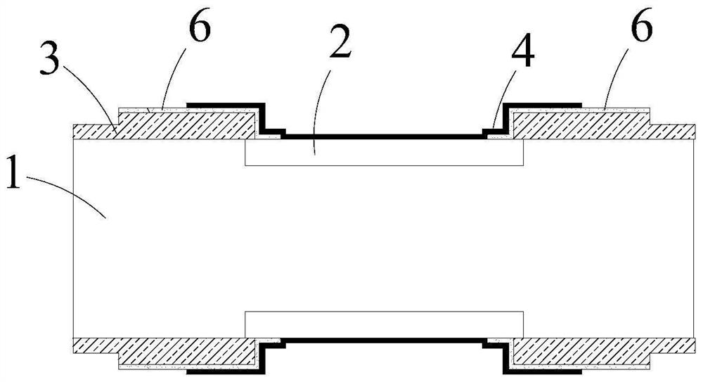 Planar diode chip capable of preventing silver migration