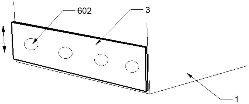 A flood control dam with mud-water separation device