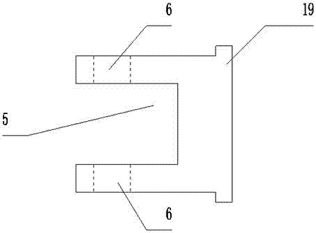 A shelf support column