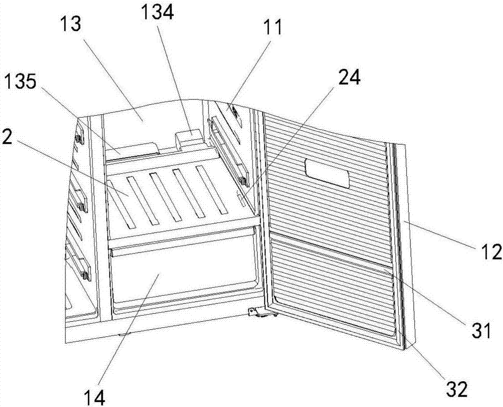 Refrigerator with variable-temperature device