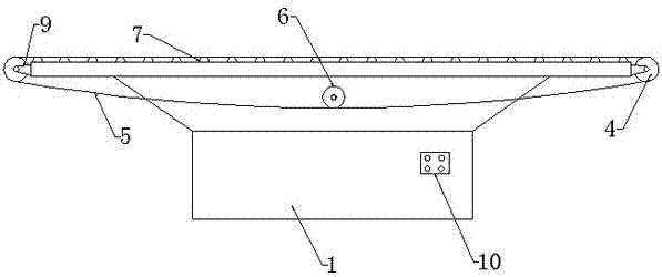 A new type of easy-to-load and unload electromechanical equipment transport platform