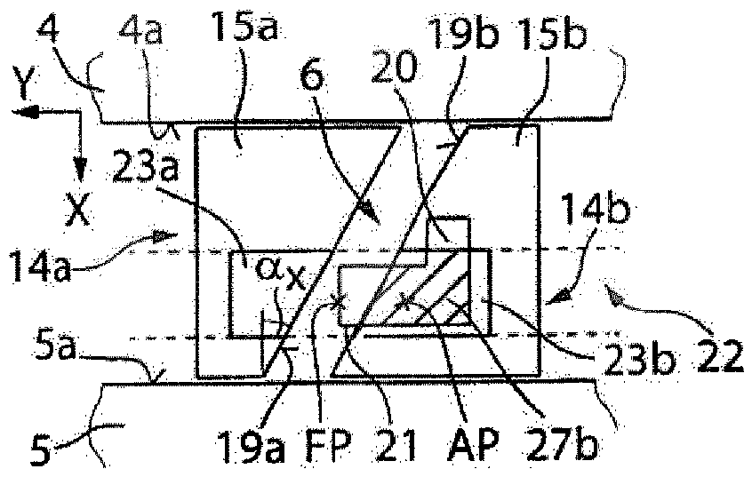 Machine for cutting a planar workpiece and method for pressing out a workpiece part that has been cut free