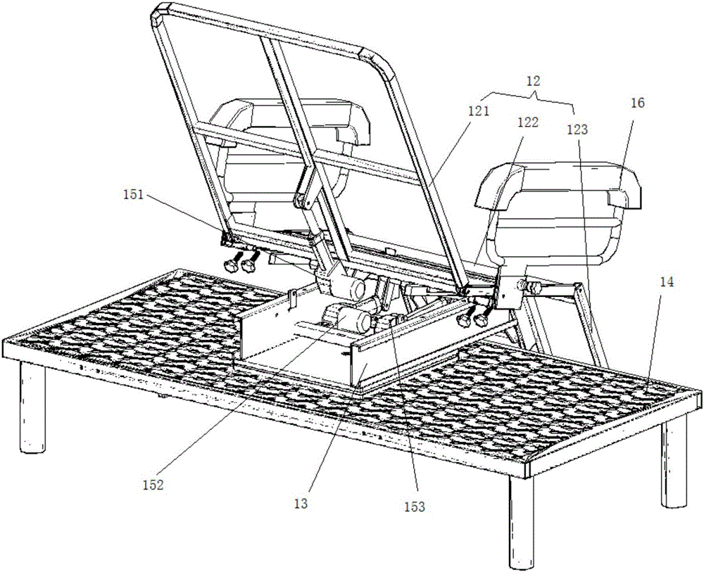 Rotating bed