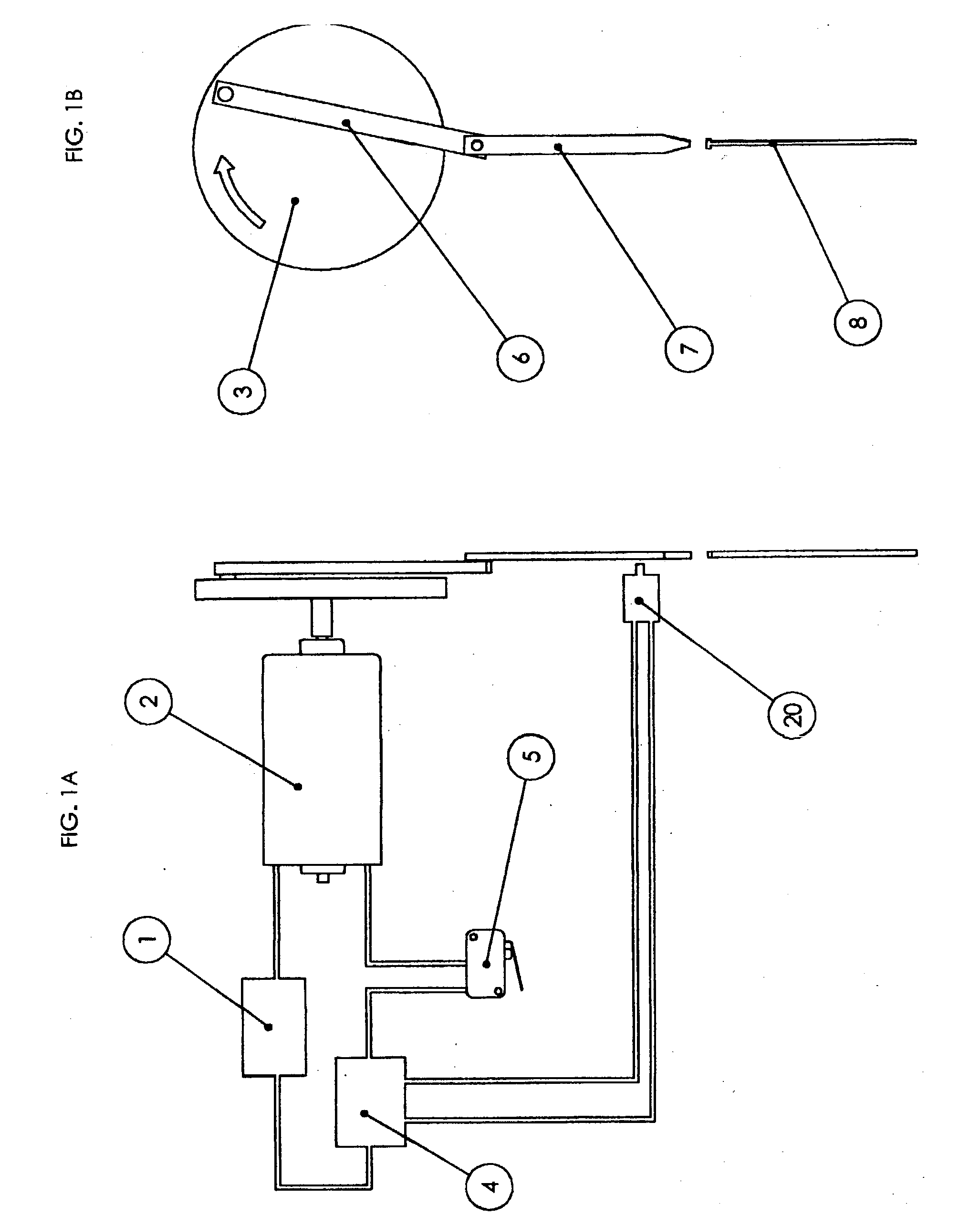 Modified electrical motor driven nail gun