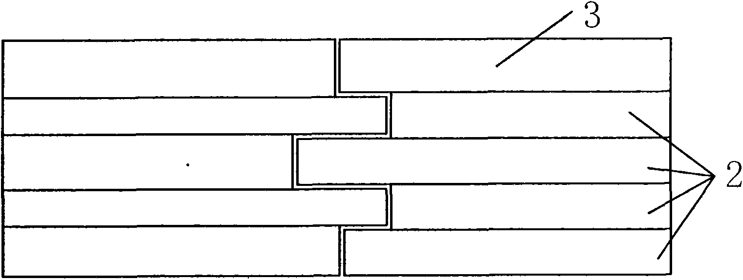 Method for slotting anode