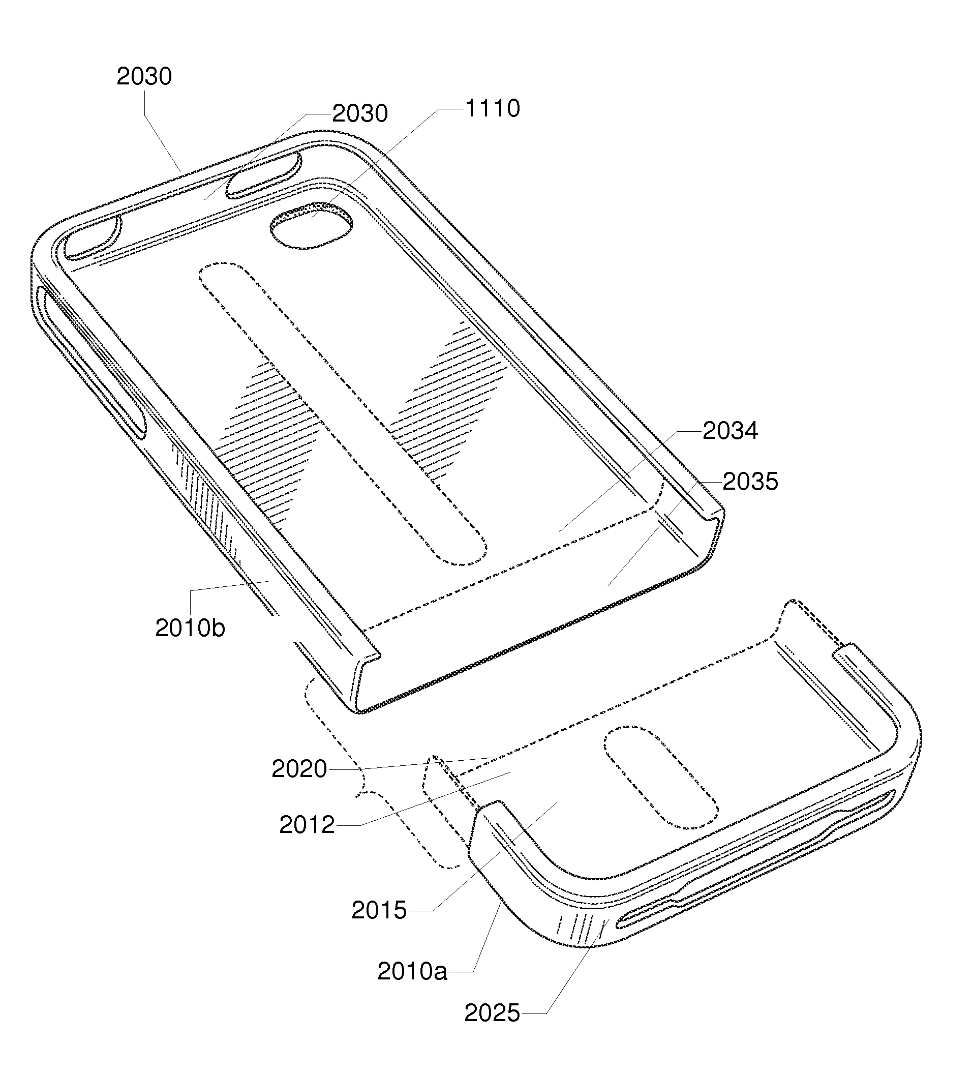 Camera ring for smartphone case to reduce flash glare