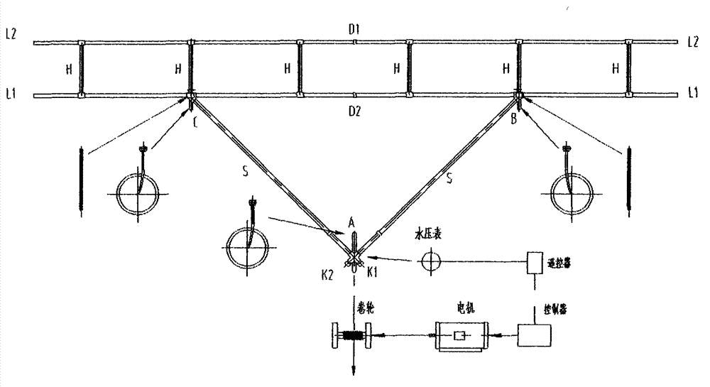 Farmland irrigation machine