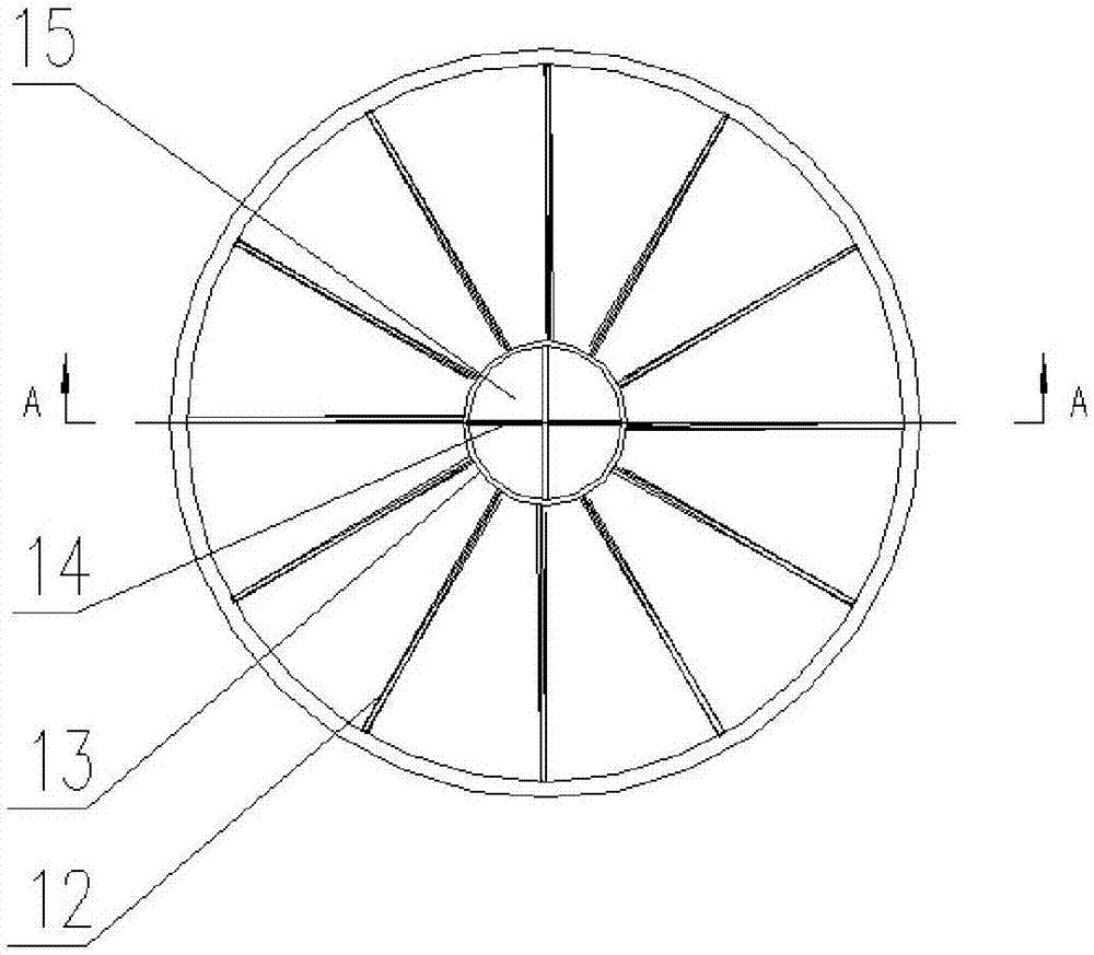 Evaporator for wastewater evaporation