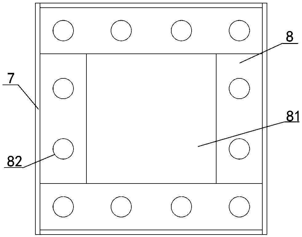 A prefabricated concrete column foot node with outsourcing steel plate and its construction method