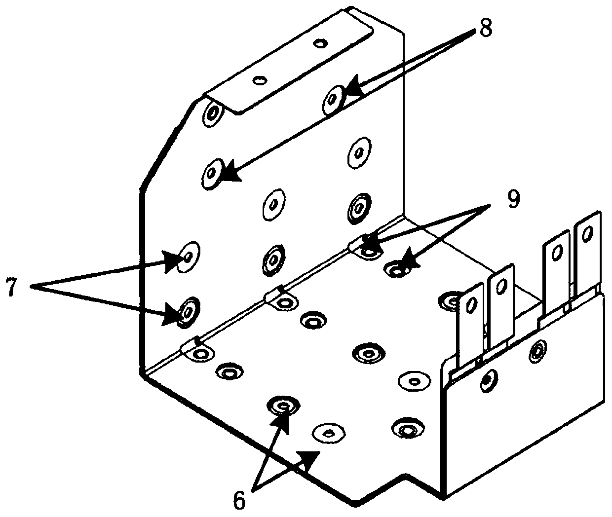 Method for designing low-stray inductance loop of high-frequency inverter