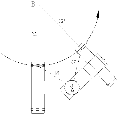 Waist force swing drive walking device