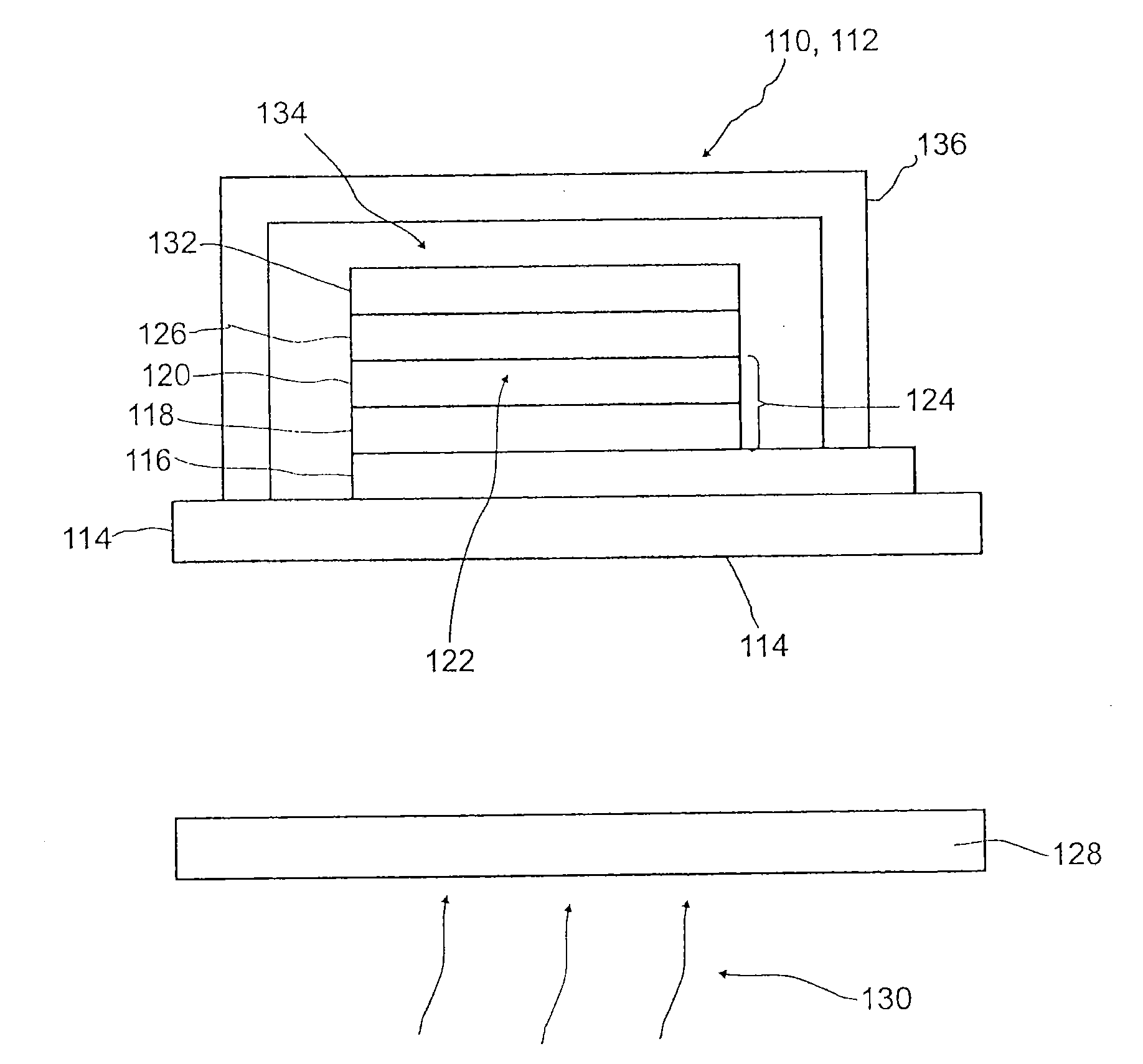 Photovoltaic element with increased long-term stability