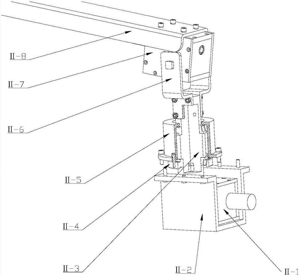 Four-split high-voltage transmission line deicing robot