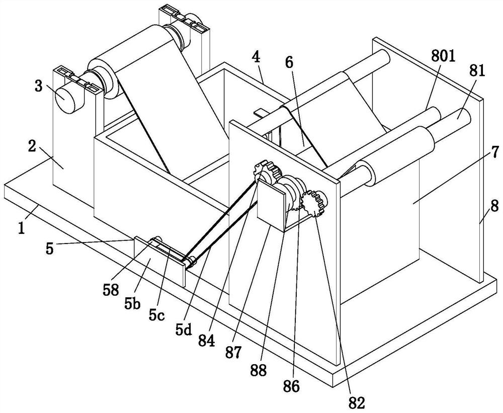 Glass fiber cloth production method