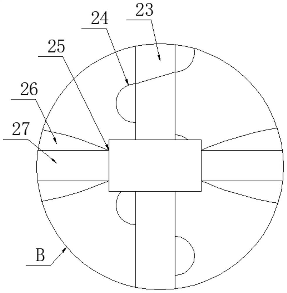 Municipal public engineering sewer decontamination device