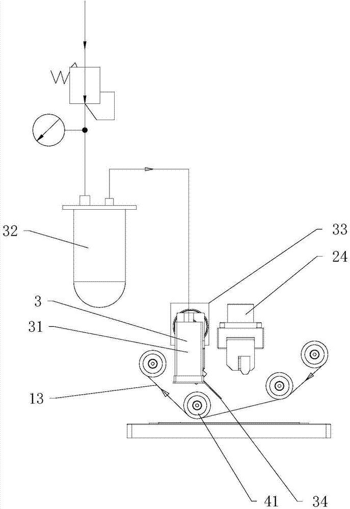 Wiping washing machine