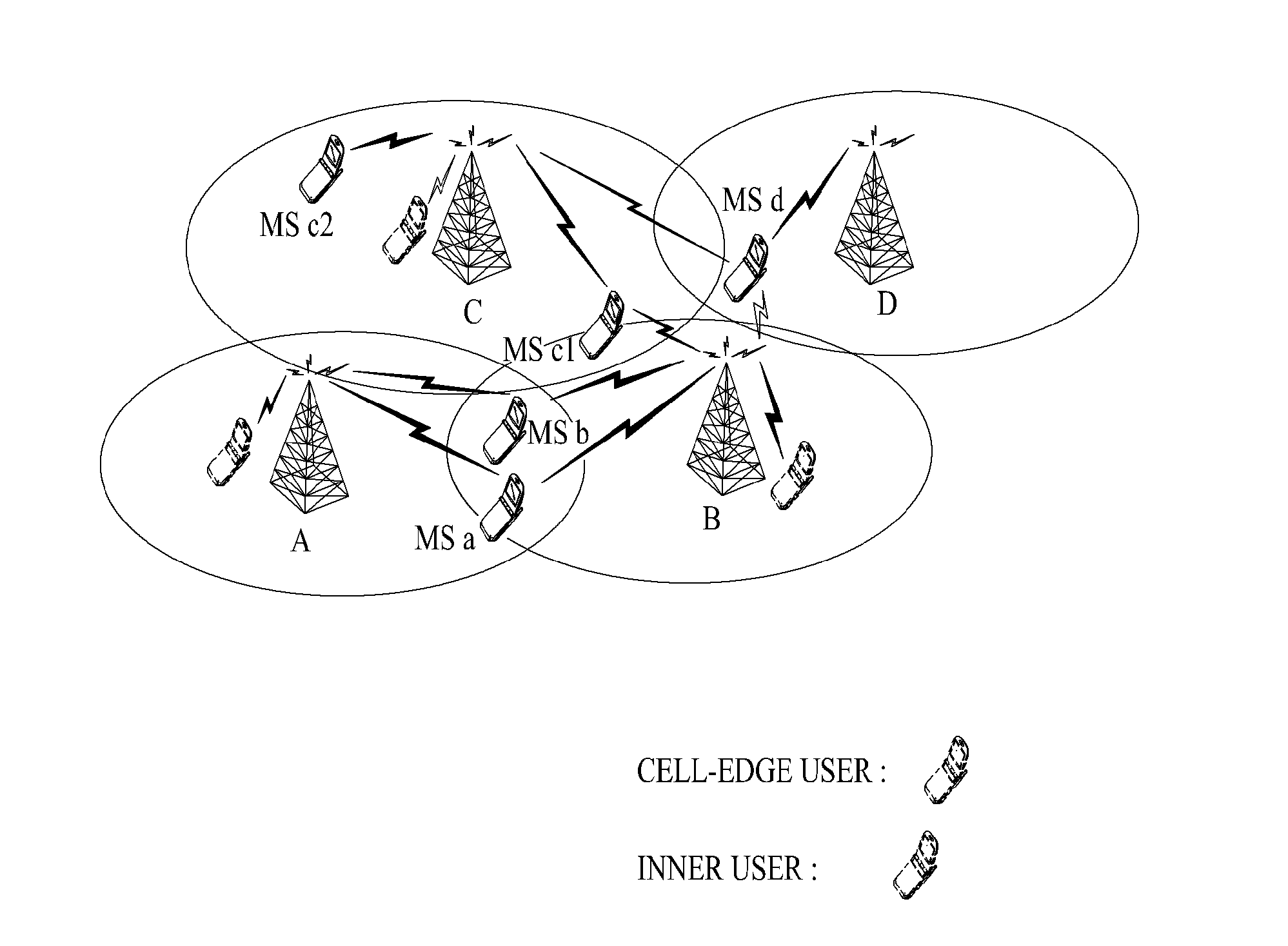 Method for providing control information associated with fractional frequency reuse