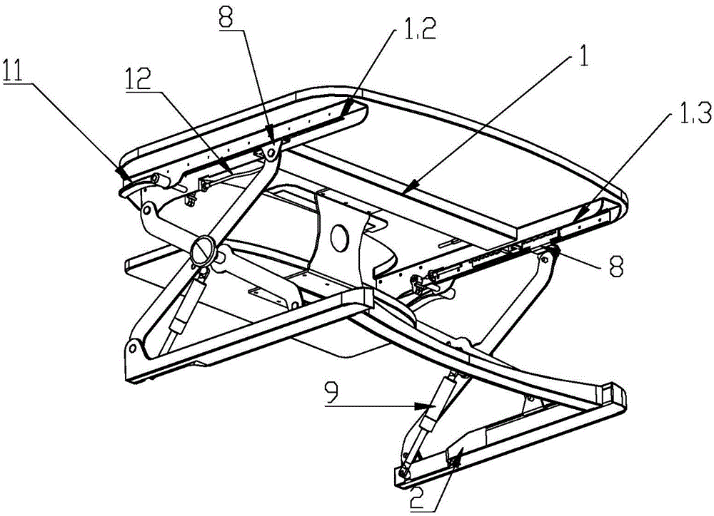 Lifting workbench