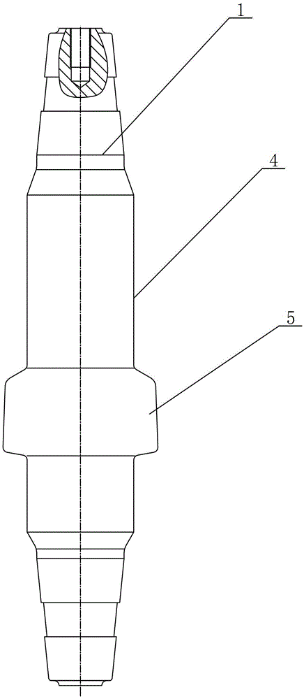 A slider forging die structure