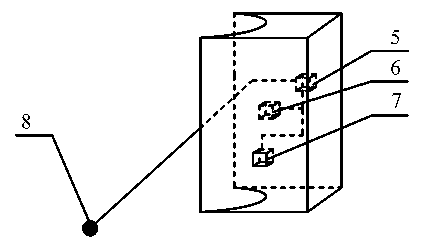 Photosensitive switch infusion bottle automatic alarming device