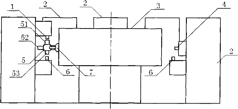 Annular multi-station synthesis valve body machining device