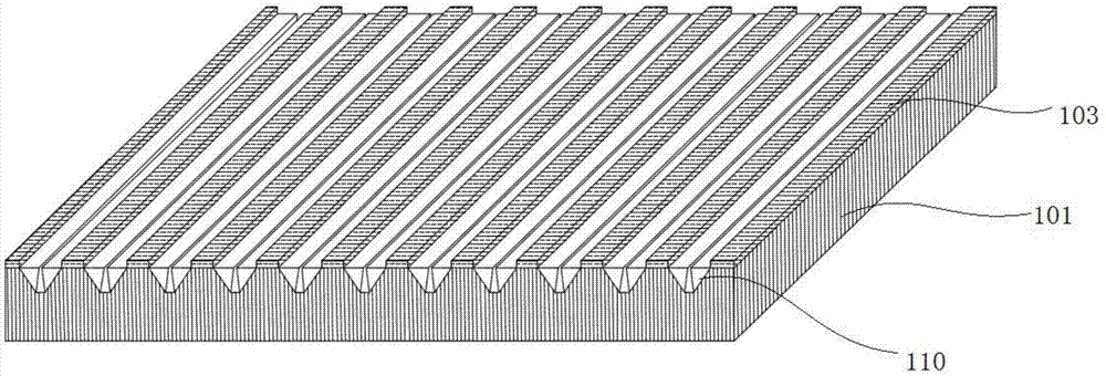 Microwire array optical detector and preparation method thereof