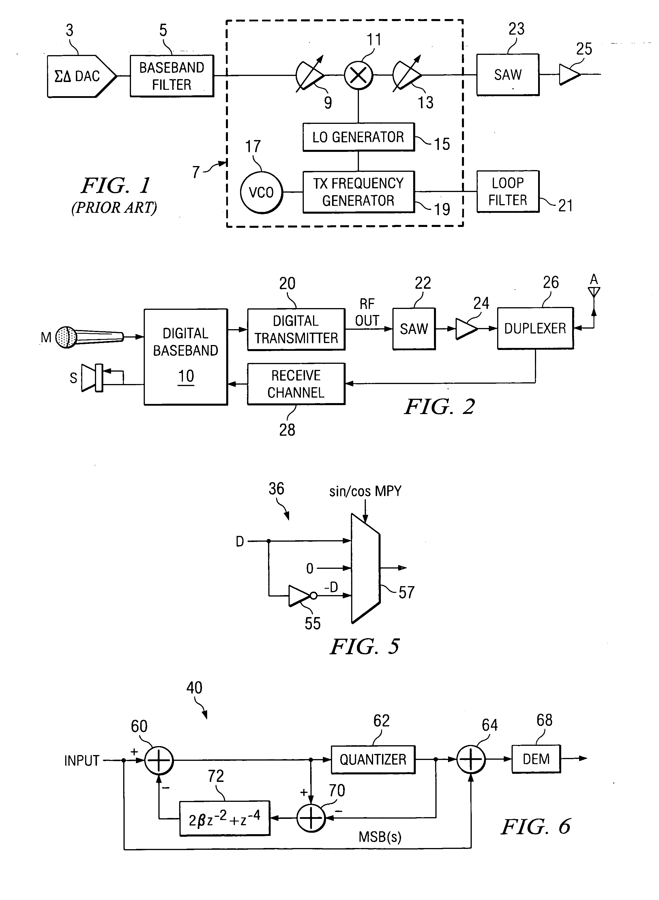 Fully digital transmitter including a digital band-pass sigma-delta modulator