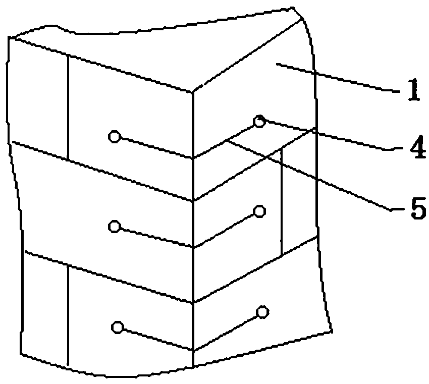 Insulated construction method of wall body