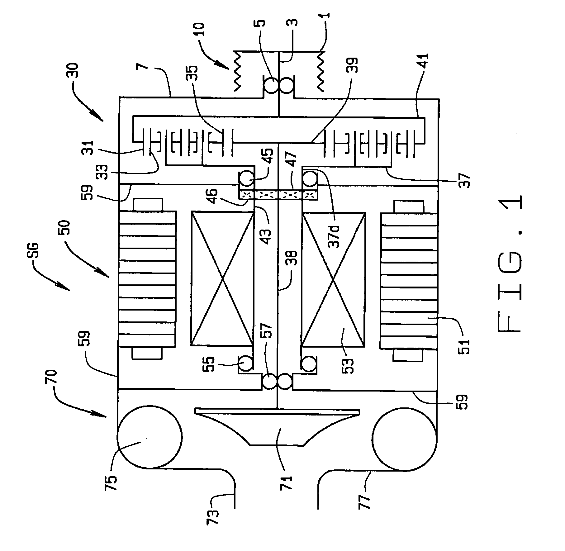 Variable Speed Supercharger With Electric Power Generation