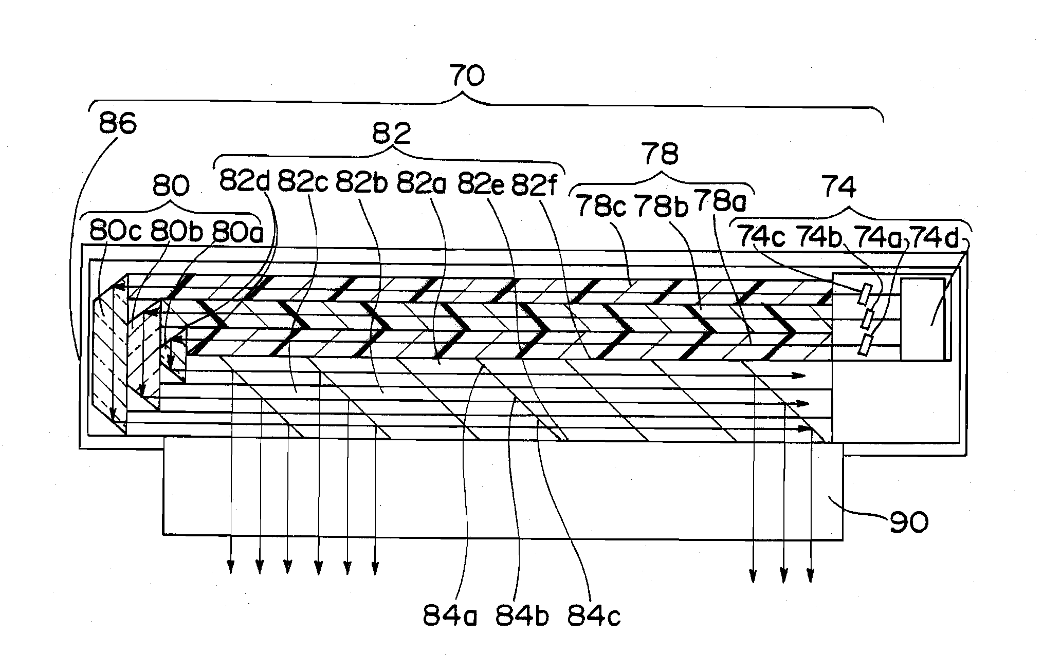 Surface illuminator and liquid crystal display using same