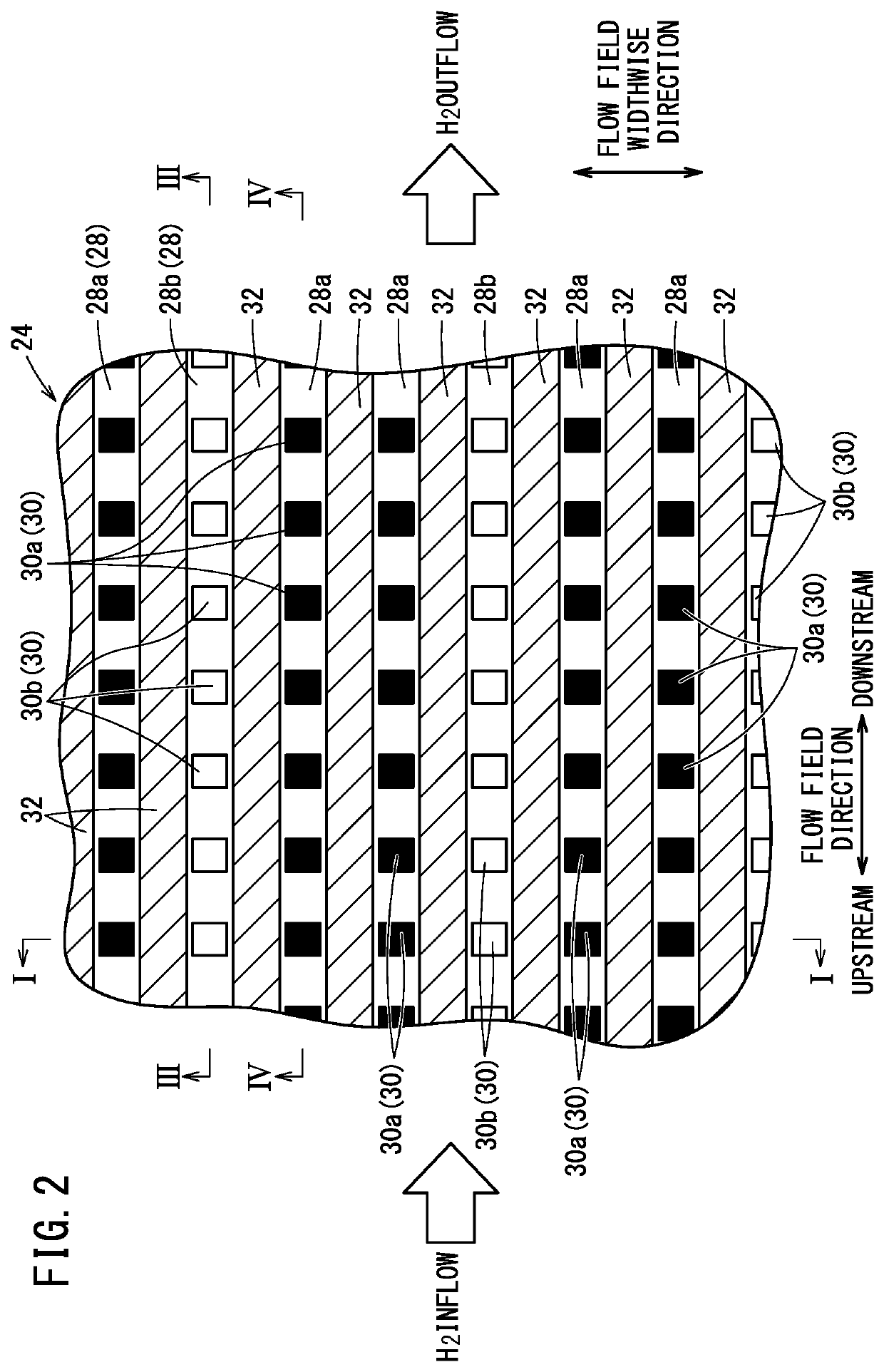 Support member for an electrochemical cell and electrochemical hydrogen compressor