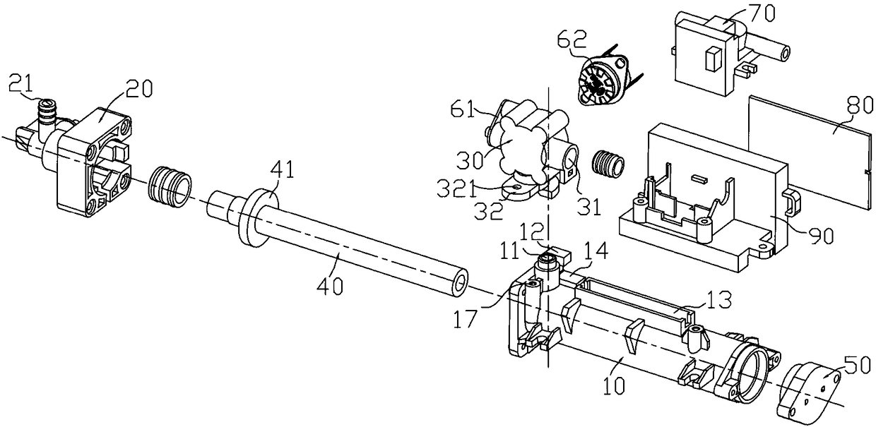 Instant hot type heater for toilet