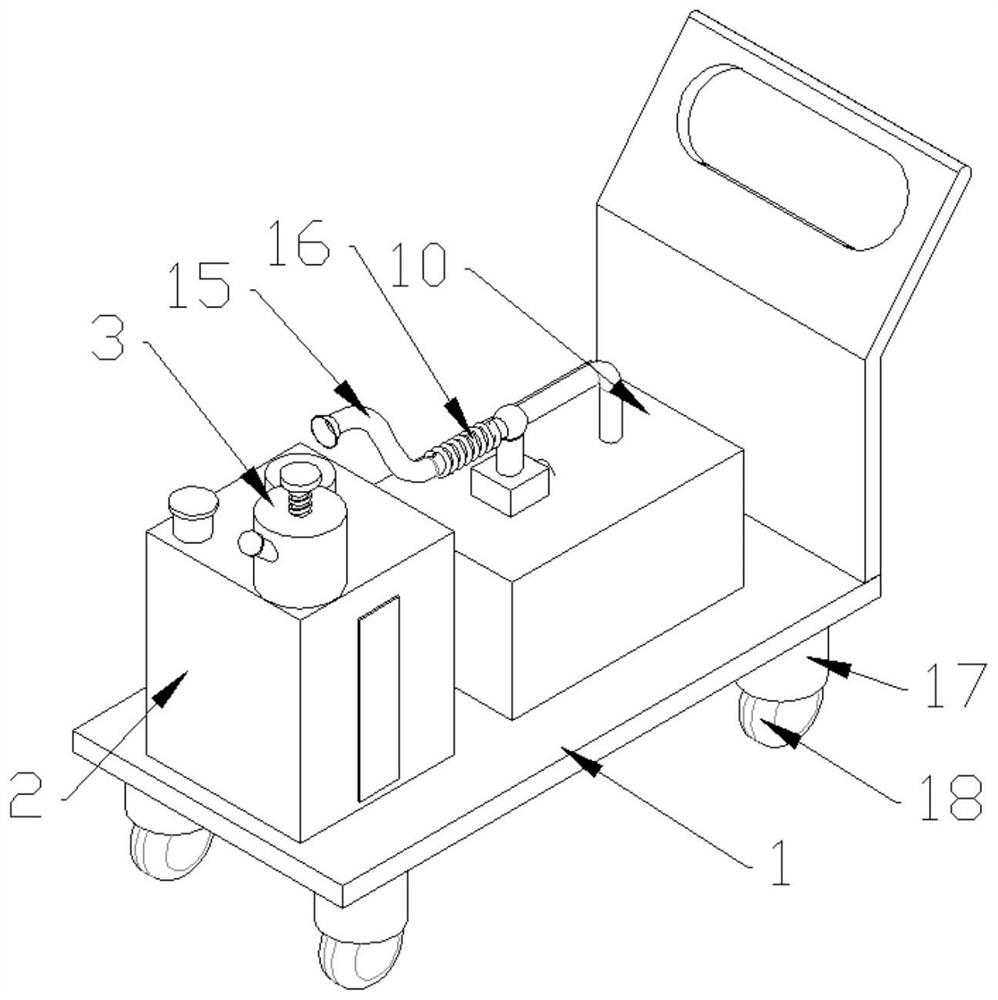 Medicine concentration adjusting device for pediatric surgical anesthesiology department