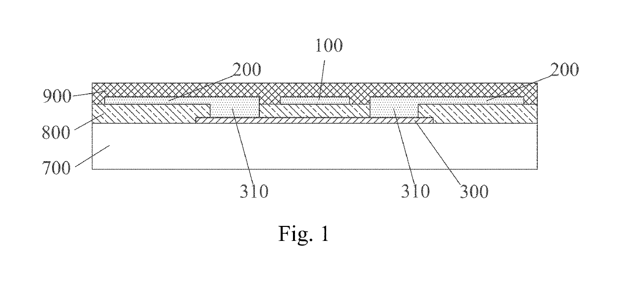 Metal mesh touch display structure and manufacturing method thereof