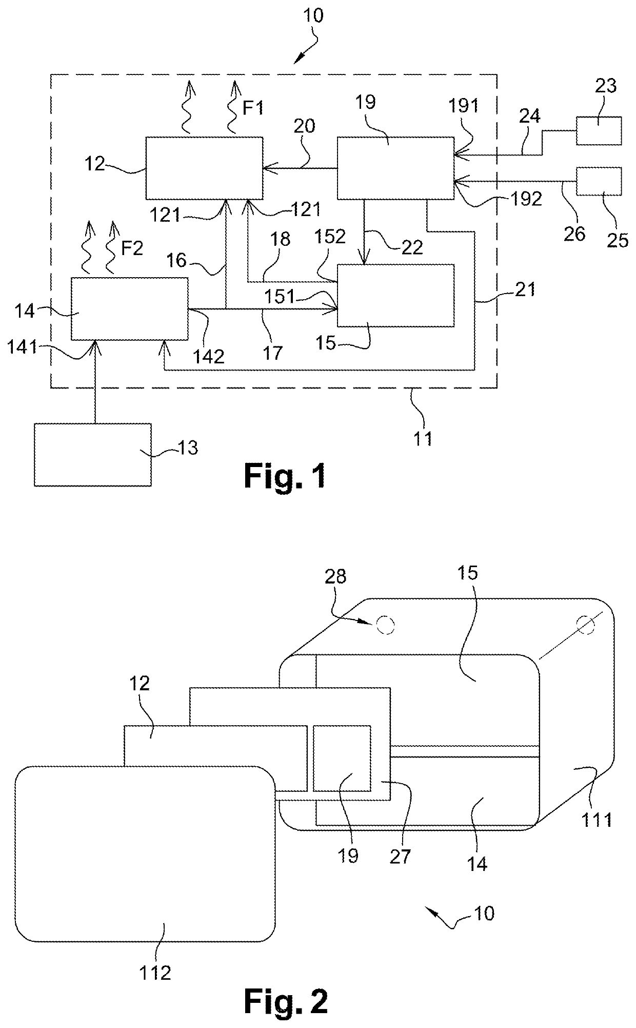 Electric radiator type heating apparatus including a voltage converter