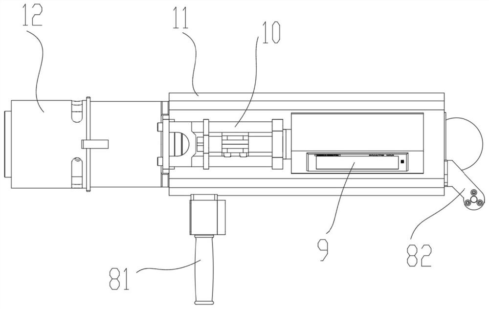 Screwing type press-fitting machine