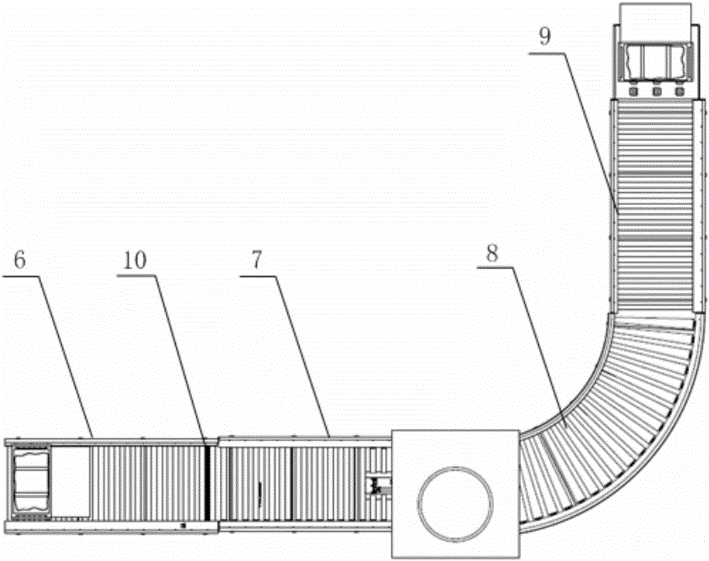 Automatic weighing and boxing device for powder blasting supplies