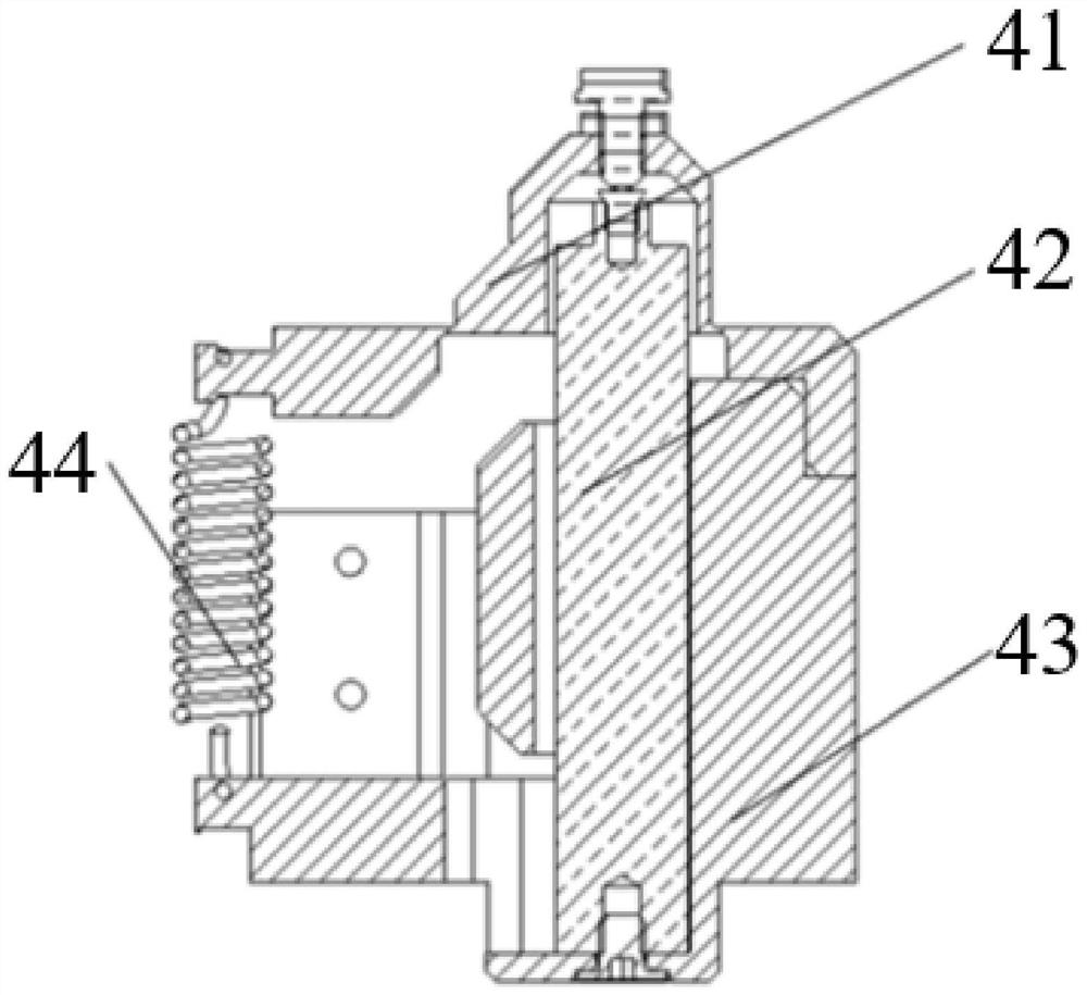 Longitudinal motion platform and electron beam detection equipment with same