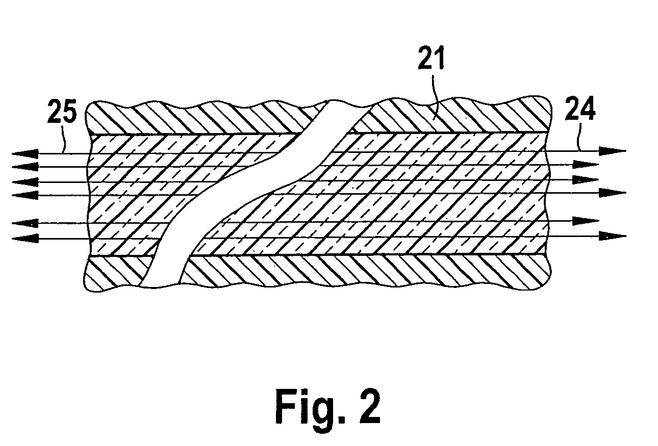 Fiber optic sensor head and interferometric measuring system