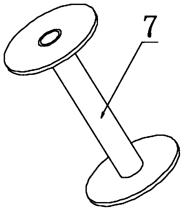 Winding device for uniformly winding enameled wire