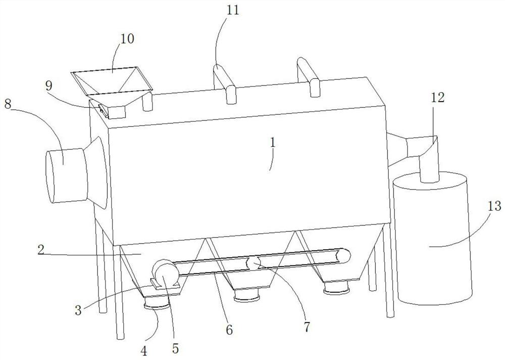 Screening-washing function integrated equipment for processing traditional Chinese medicines