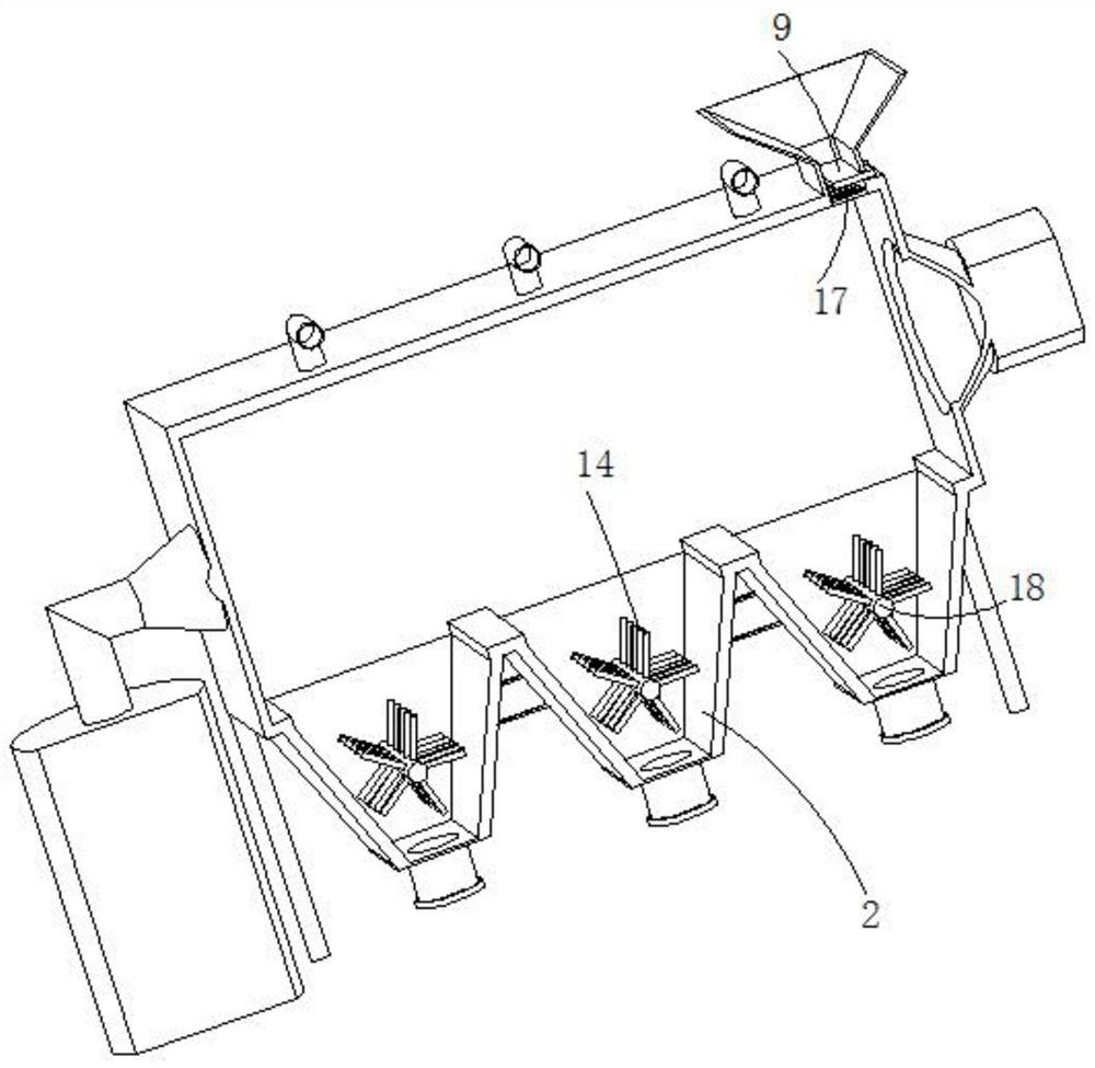 Screening-washing function integrated equipment for processing traditional Chinese medicines