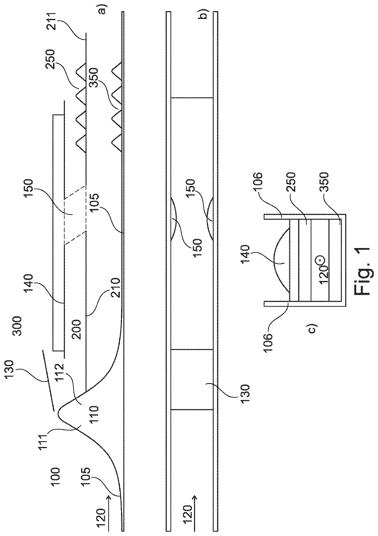 Transfer chute to maintain a density of a flow of granular material