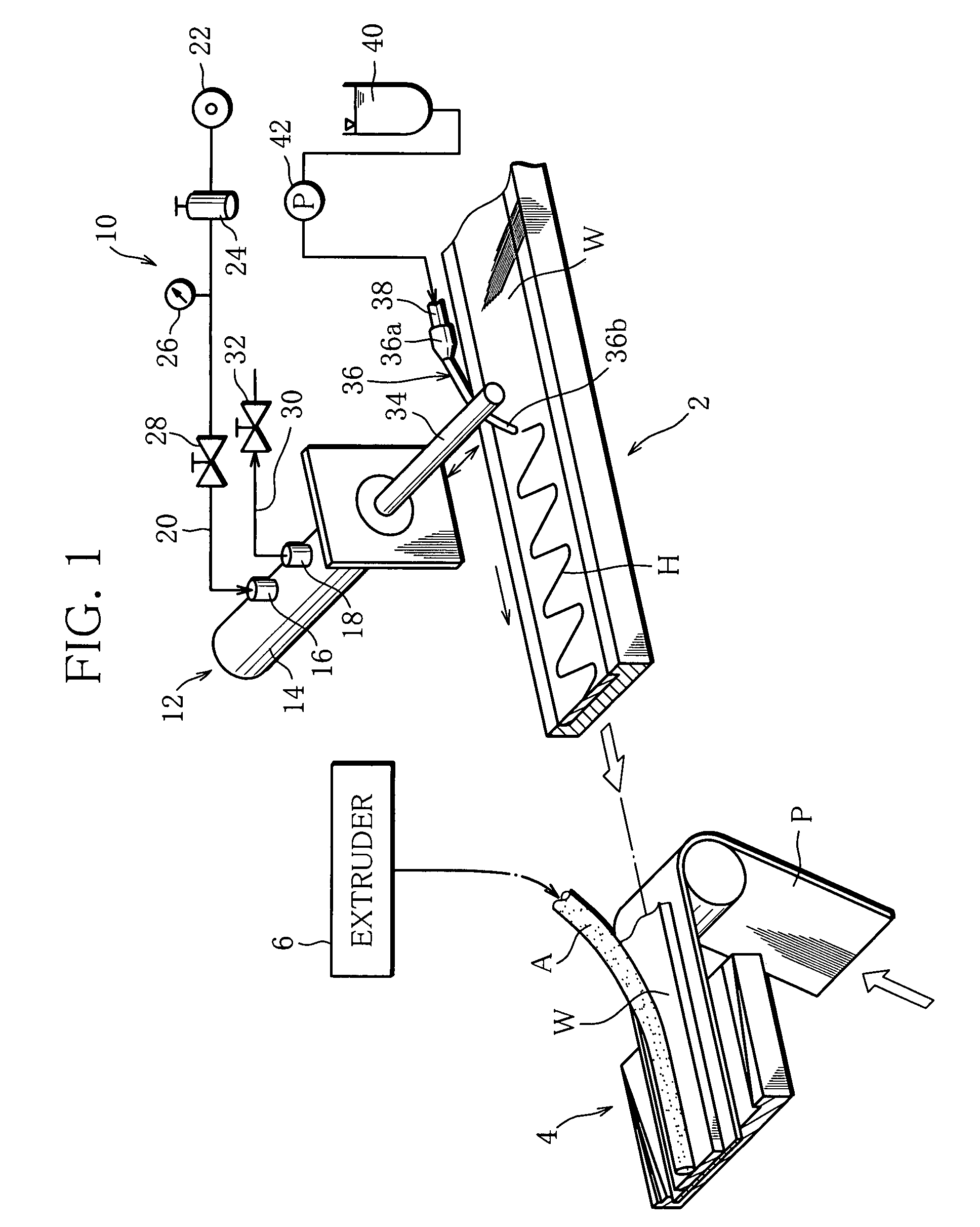 Manufacturing machine for manufacturing heat-source rod and method of manufacturing same