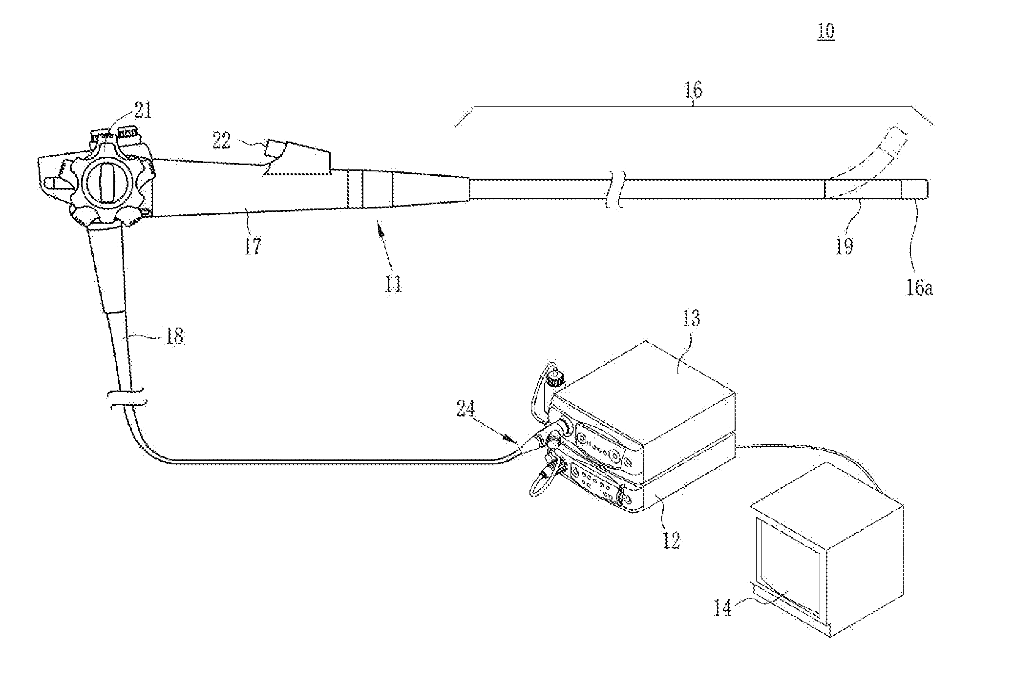 Electronic endoscope system