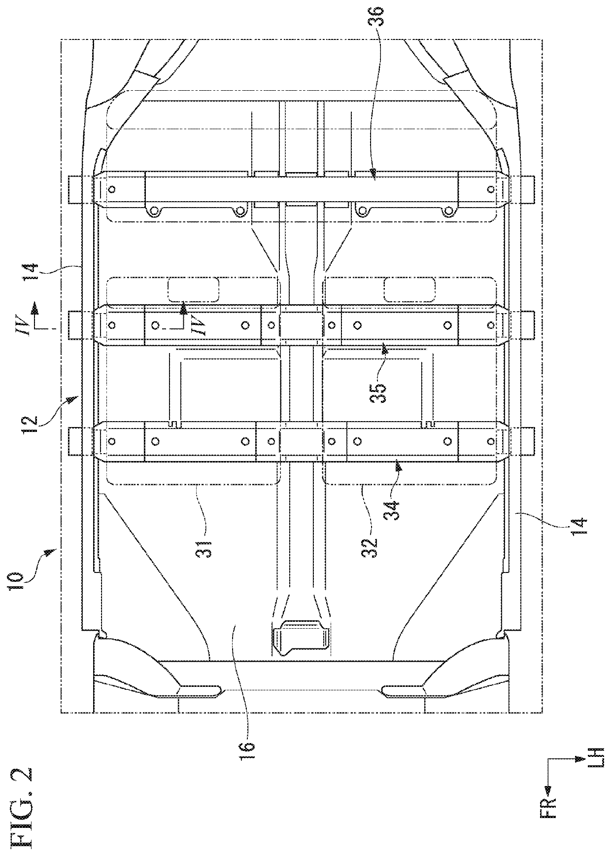 Vehicle body lower structure