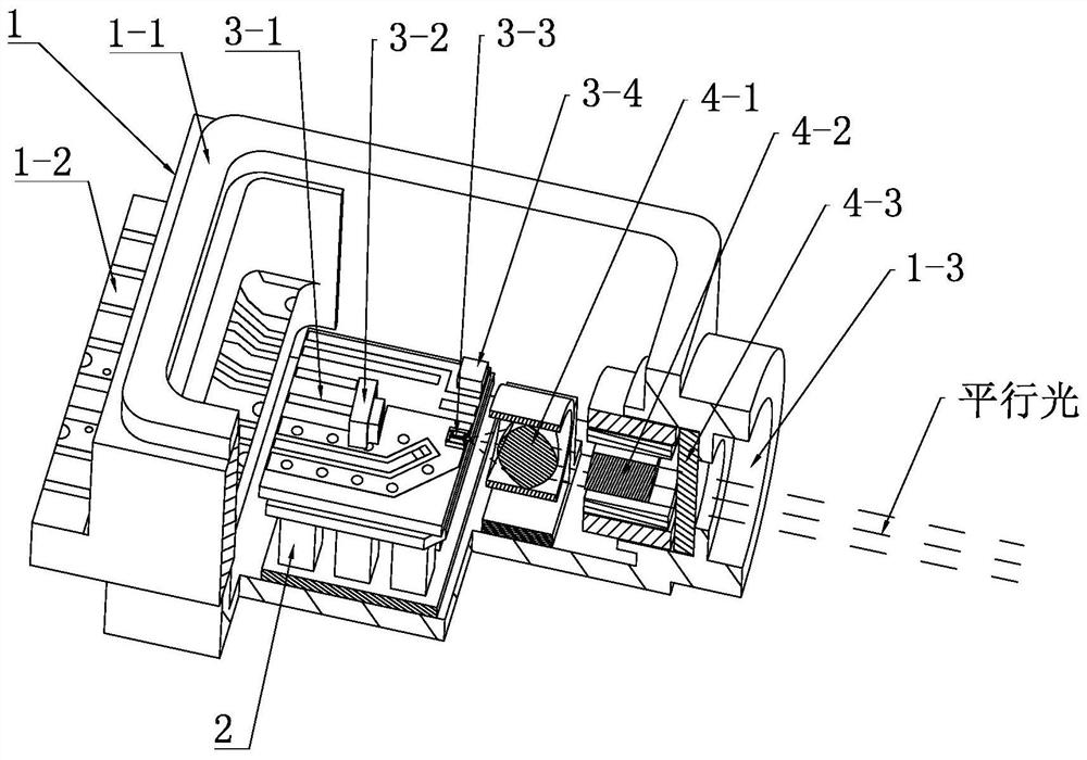 Inter-board microwave optical wireless transmission system